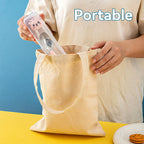 Portable Transparent Tableware Box Travel Flatware Storage Box With Flip Cover Dustproof Chopsticks Forks Spoon Cutlery Case
