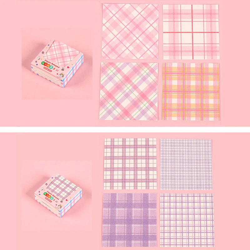200pcs Style Pattern Sticky Notes, Element Notepad, Non-Sticky Notepad Ledger, Ledger, Diary, School Supplies, Stationery