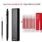 KACO 0.5mm MIDOT Gel Ink Pens, Quick-drying Press Smooth Writing Pen, High Volume for Taking Exams Grading Homework Doing Papers