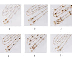 Fashion Pearl Sunglasses Chain Wearing Neck Holding Beaded Lanyard Cord Masks Sunglass Reading Glasses Chain Eyewear Accessories