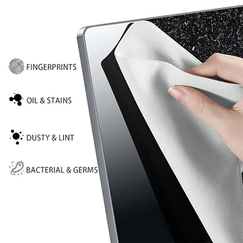 Screen Keyboard Protection Microfiber Liner Cleaning Cloth For MacBook Air 13" Pro 14" 15" 16"