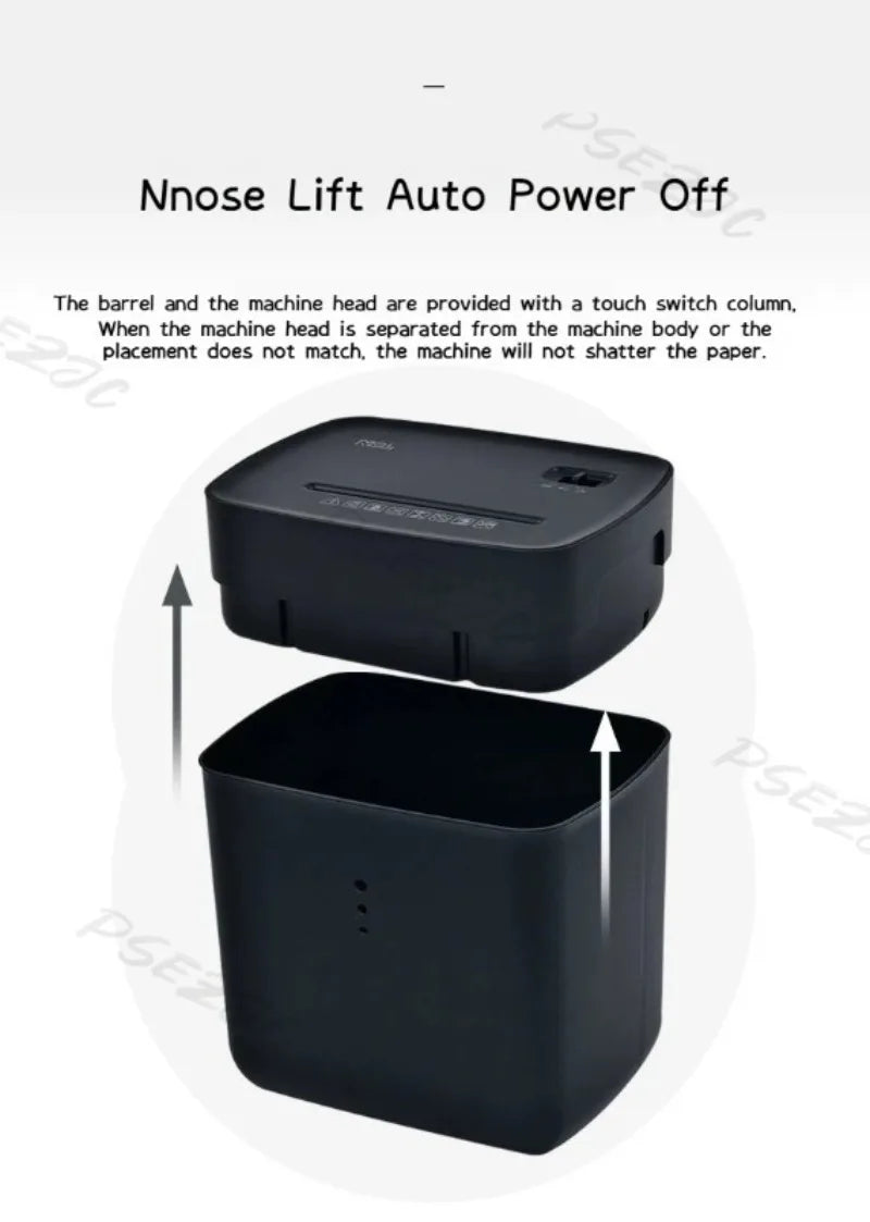 High-Power Level 4 Office & Household Document Shredder paper shredder machine