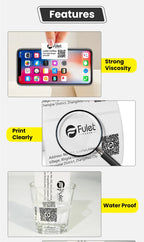 4" x 2.5" Affordabel Direct Thermal Labels 102x64mm 620 label per roll water oil alcohol resistance for shipping use