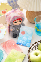 80sheets Summer Dessert Retro Ins Colorful Lead Fruit Painting Message Notes DIY Scrapbook Diary Material Aesthetics Craft Paper