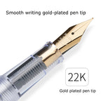 Pilot 78G Luxury Fountain Pen Set,22K Gold-Plated Nib Smooth Writing EF/F/M Calligraphy Pen Perfect Gift for Writer&Professional