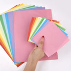 100Pcs Cardstock Paper Double Sided Folding Origami Paper Square Paper Crane Craft DIY Wish Paper Art Material Jewelry Tools ﻿