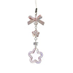 Y2K Charms Phone Pendant Butterfly Sweet Girl Phone Lanyard Phonestraps Backpack Ornament Phone Chain Camera