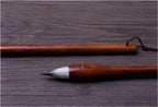 Watercolor Painting Brush Short Woolen Rabbit Mixed Hair Calligraphy Brush Chinese Running Regular Script Brush Pen Tinta China