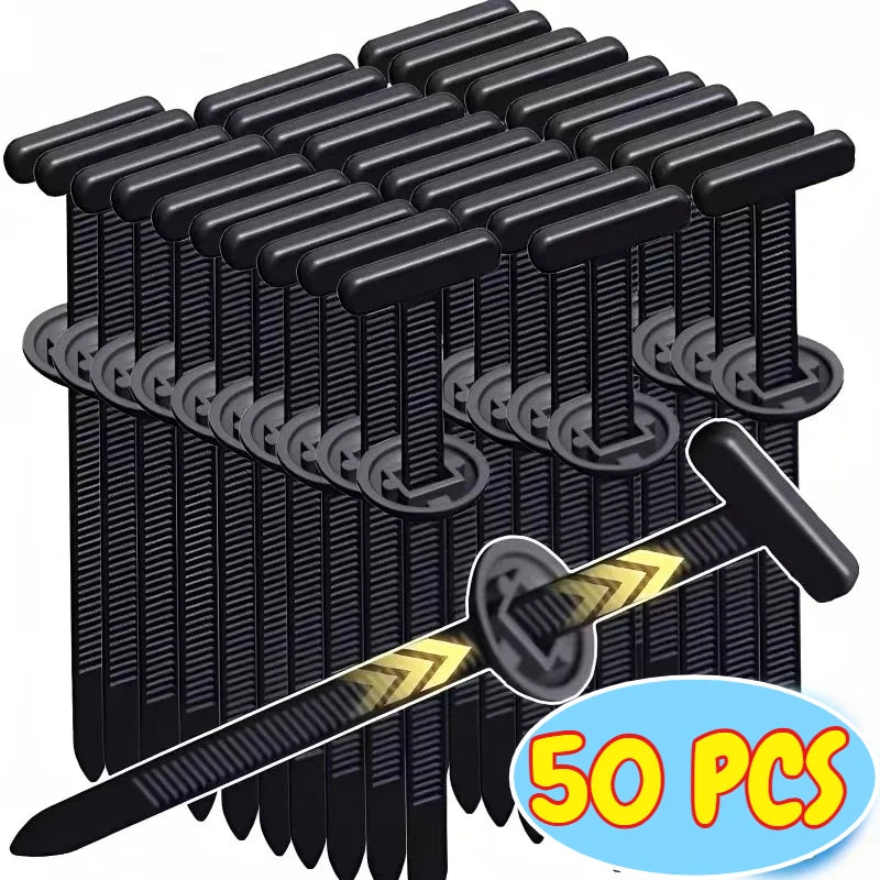 Self-Locking Nylon Universal Cable Tie Buckle Premium Plastic Wire Ties Heavy Duty Cable Fixed Strap for Mudguard Cable Clips