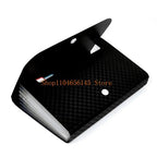 Portable Receipt Folder Accordion Folder A6 Size Expandable File Wallet for Ideal for School Student Office Business Sta