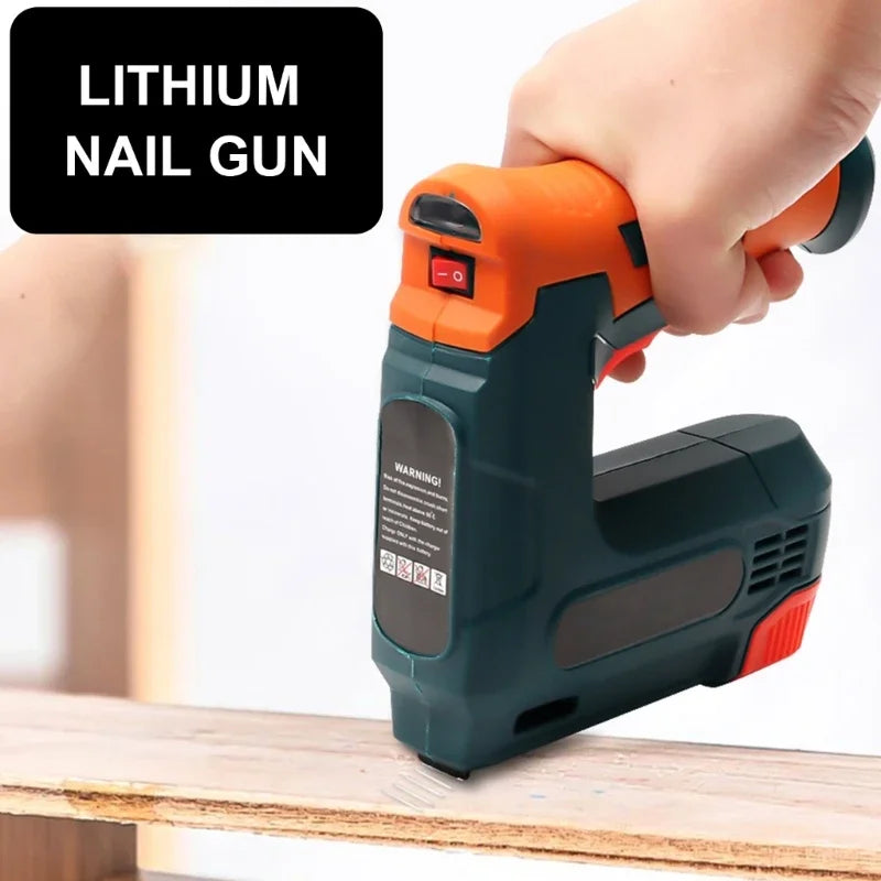 Air Nail Gun Furniture Pneumatic Gun Wood Frame Stapler Pneumatic Tool Power Tools F10
