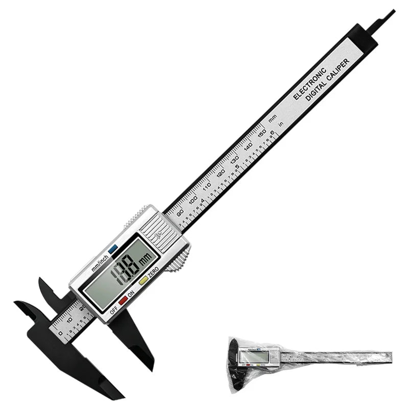 150mm Electronic Digital Caliper Dial Vernier Caliper Gauge Micrometer Measuring Tool Digital Ruler