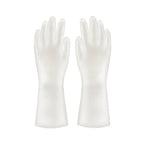 Female waterproof rubber latex dishwashing gloves kitchen durable cleaning housework chores dishwashing tools