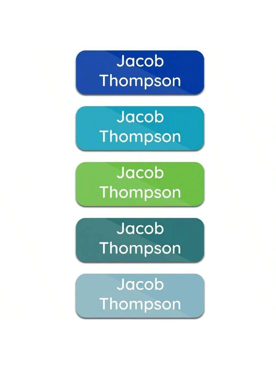 Custom Waterproof Kids' Daycare Labels (120 Pcs) - Personalized Tags for Clothes, Bottles, Backpacks & School Supplies