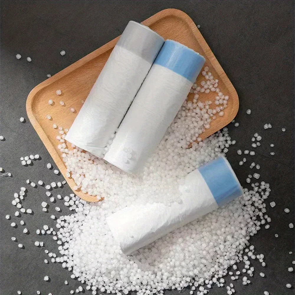 1/3roll Trash Bags Suitable for 4 Gallon Trash Cans Plastic Bin Liners Specially Designed for Bathroom, Restroom, Bedroom Office