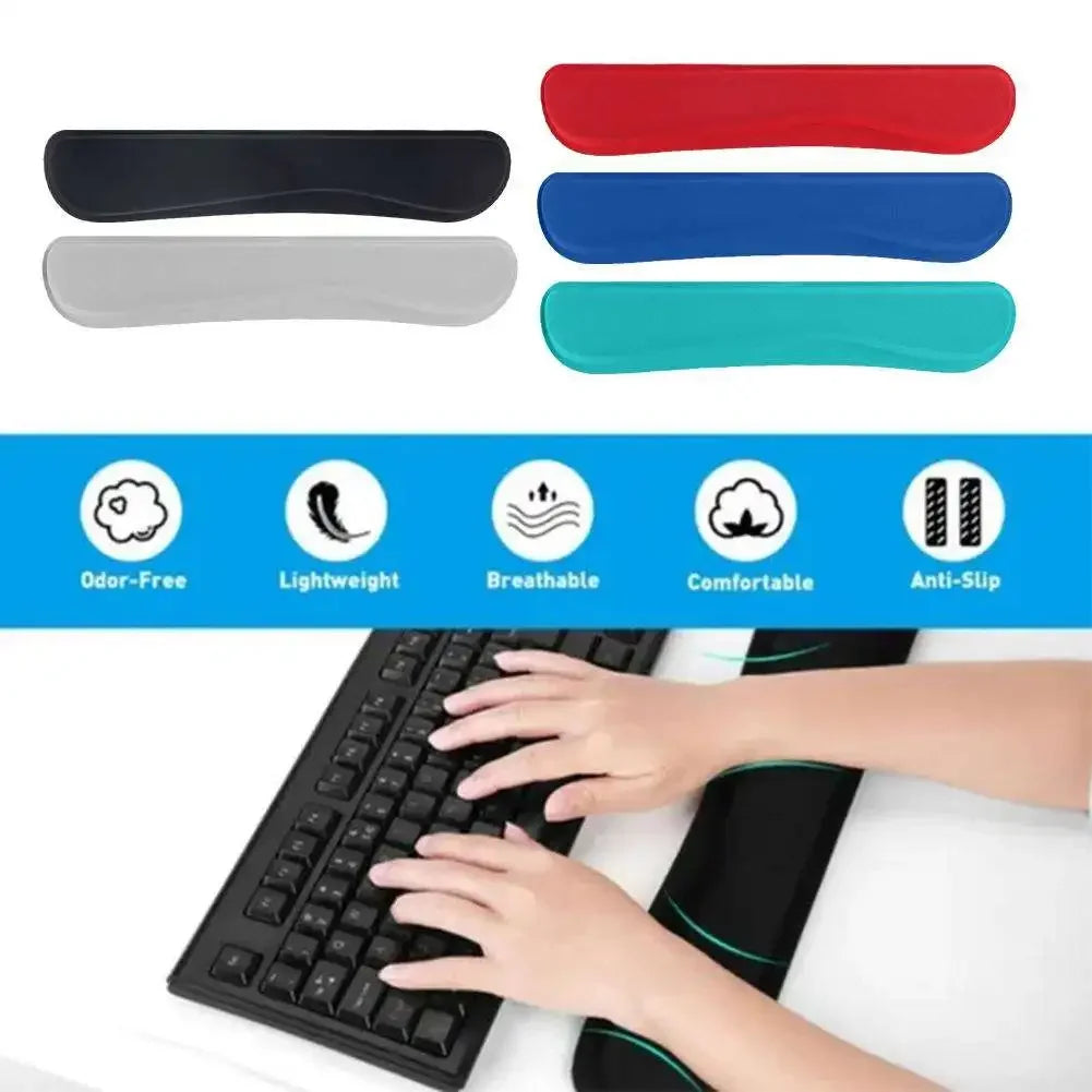 Oam Wrist Support Mouse Mat Keyboard Pad Wrist Rest School Supplies Typing Pad Office Mouse Easy Pad Non-Slip
