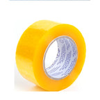 1roll 42mm Width Clear Yellow Packing Tape, Heavy Duty Packaging Tape for Shipping Packaging Mobile Sealing, 40-190m