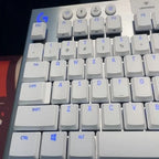 Matte Transparent Semi-Translucent, Suitable for Logitech G813, G913, G915X TKL Keyboard Stickers, Key Film, Anti-Oil