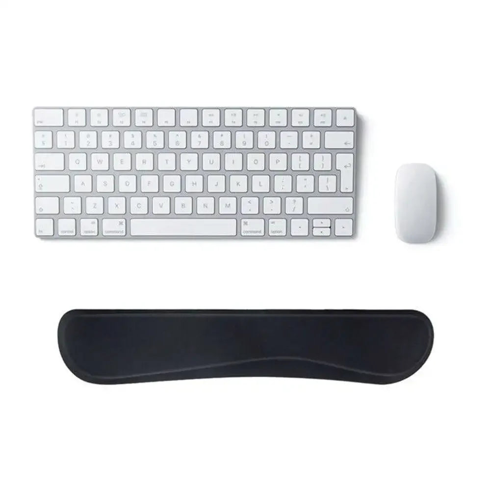 New Keyboard Wrist Rest Pad Non-slip Mouse Pad Memory Foam Superfine Fibre For PC Computer Gaming Keyboard Platform Rest