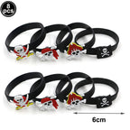 Pirate Party Paper Plate Cup Napkin Party Tableware Pirate Party Decor Pirate Ship Bone Dinnerware Supplies for Adult Kids Decor