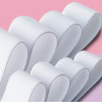 10M Flat Elastic Band Medium Thick Black White high Elasticity Waistband Rubber Band garment sewing accessories 20mm