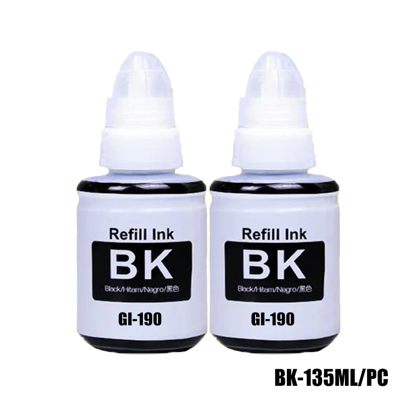 GI-190 Refill Ink For Canon gi 190 For Canon PIXMA G1100 G1110 G2100 G2110 G3100 G3102 G3110 G3111 G4100 G4110 G4111 Printer