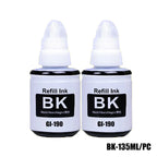 GI-190 Refill Ink For Canon gi 190 For Canon PIXMA G1100 G1110 G2100 G2110 G3100 G3102 G3110 G3111 G4100 G4110 G4111 Printer