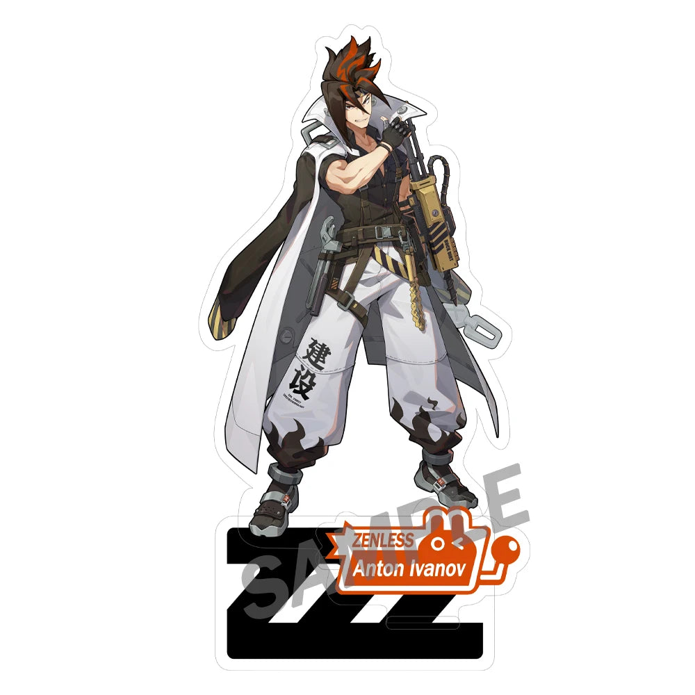 Game Zenless Zone Zero Ye Shun­guang Dialyn Hoshimi Miyabi Anime Acrylic Stand Model Plate Keychain Desk Decor Collection gift