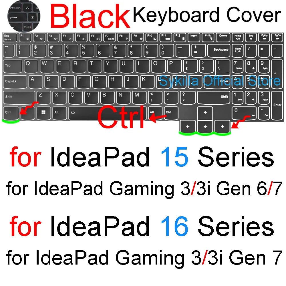 Keyboard Cover for Lenovo IdeaPad 15 3 Slim 3i 3x 5 5a 5i 1 1i 15AGP11 15AHP11 15IPH11 15IWC11 Silicone Protector Skin Case 11