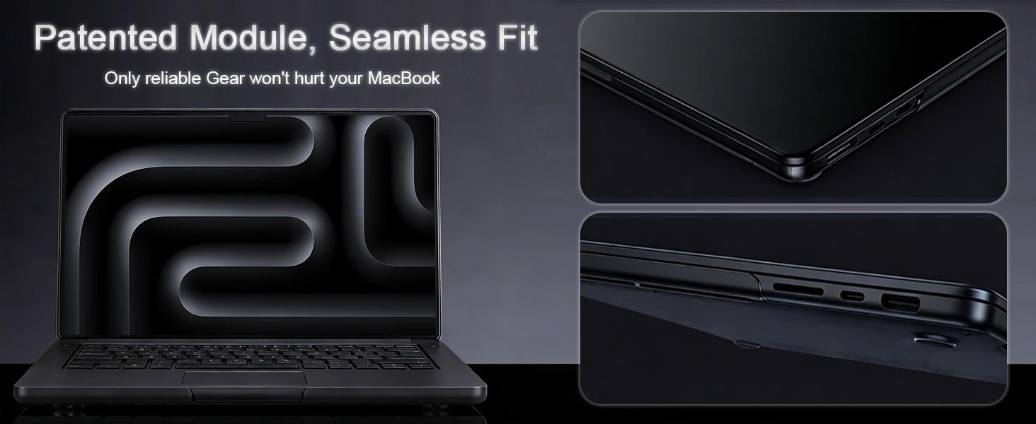 2026 New Laptop Case For Macbook Air 13.6 inch M5 M4 M3 M2 Chip 2026-2022，Air 15 M5 Chip,For Macbook Pro 14/16 M5 Por/Max 2026