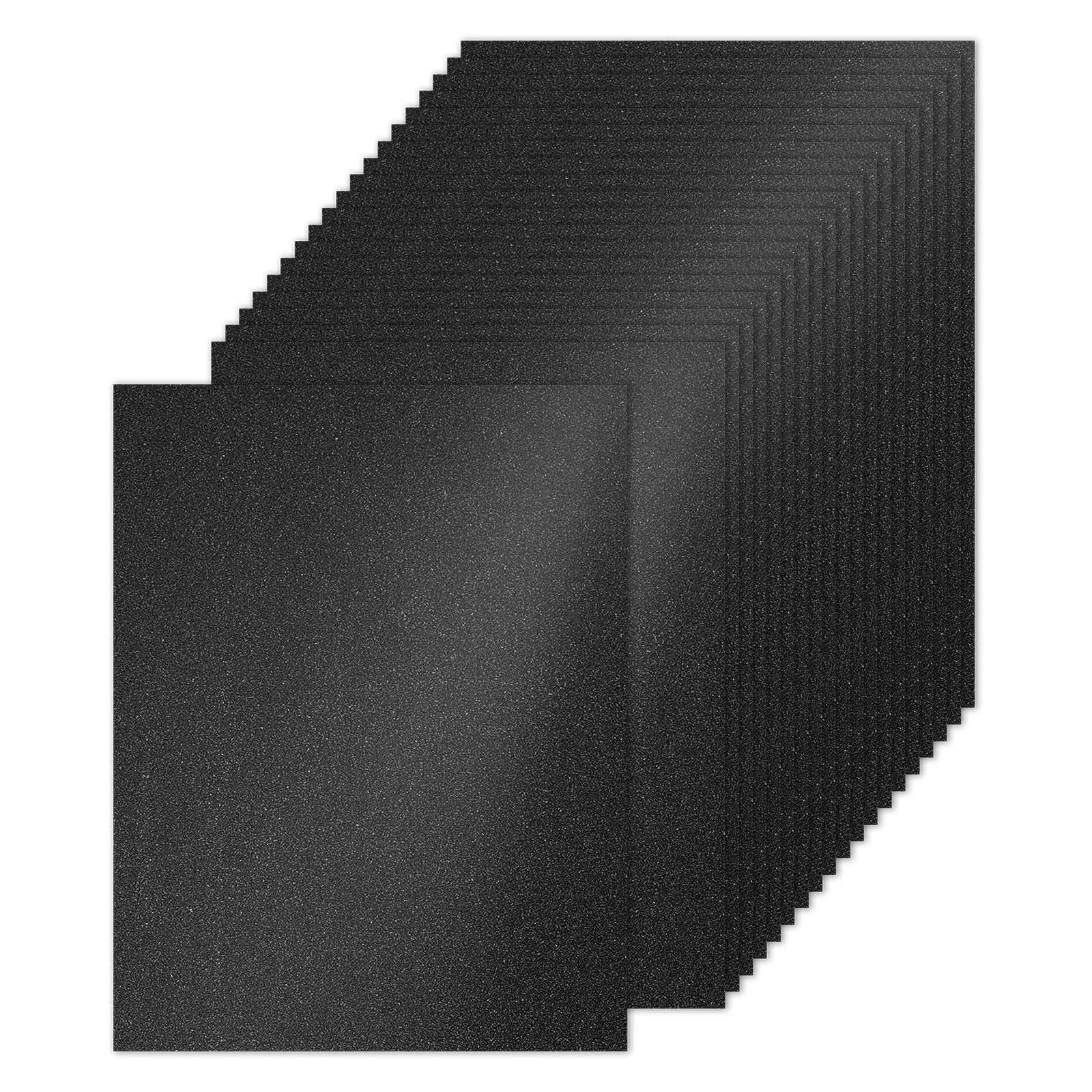 20 Sheets 250gsm Glitter Cardstock Paper Rectangle Premium Sparkly Paper Craft Cardstock Paper for Scrapbook Cards DIY Party Art
