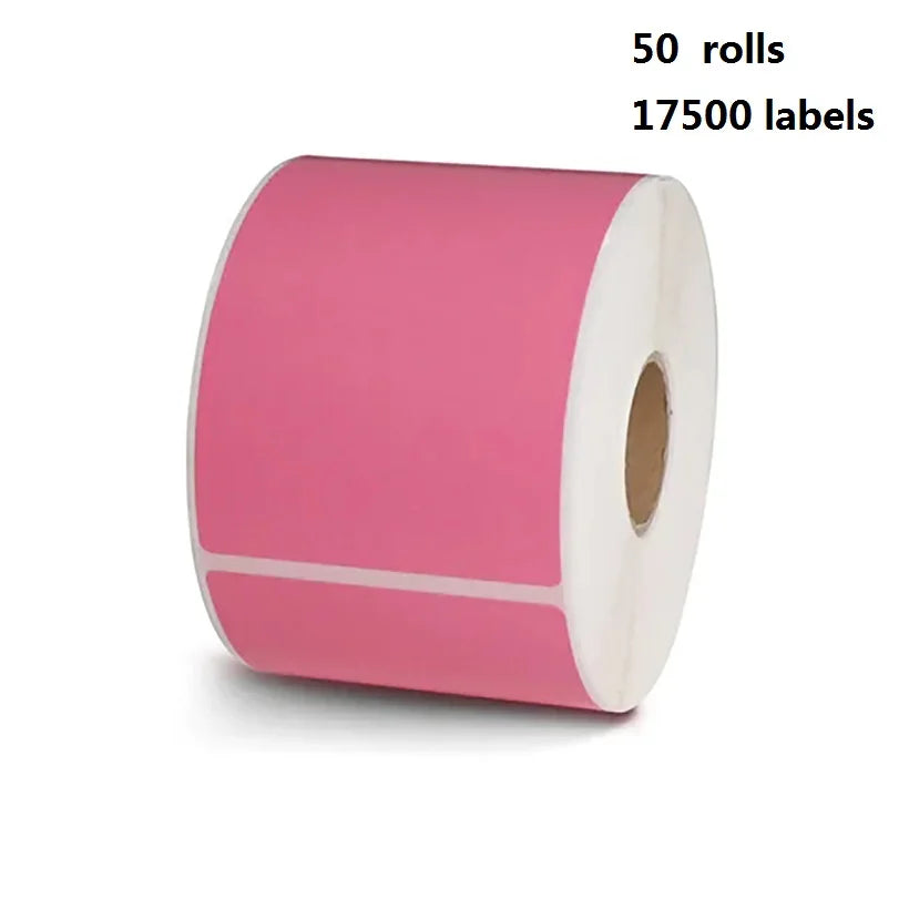 Premium quality 2.25" X 4" Custom Self-adhesive Thermal Shipping Labels 57 X 102 mm 350 Color labels per roll