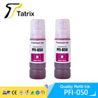 Tatrix PFI050 PFI-050 PFI 050 Premium Color Compatible Inkjet Ink Bottle for Canon ImagePROGRAF TC-20 TC-20M Printer