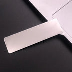 Customized Exclusive Name Badges Engraved Department Name Labels Personalized Metal Identity Cards tag Name Labels in Pin Style