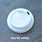100pcs/pack 4oz Paper Cup Disposable Kraft Coffee Cup Hot Drinking Party Supplies