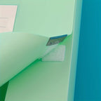 10pcs A4 Colorful File Boxes - Durable Thick Plastic Document Organizers for Contracts, Accounting Receipts & Office Supplies
