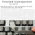 Matte Transparent Semi-Translucent, Suitable for Logitech G813, G913, G915X TKL Keyboard Stickers, Key Film, Anti-Oil