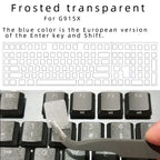 Matte Transparent Semi-Translucent, Suitable for Logitech G813, G913, G915X TKL Keyboard Stickers, Key Film, Anti-Oil