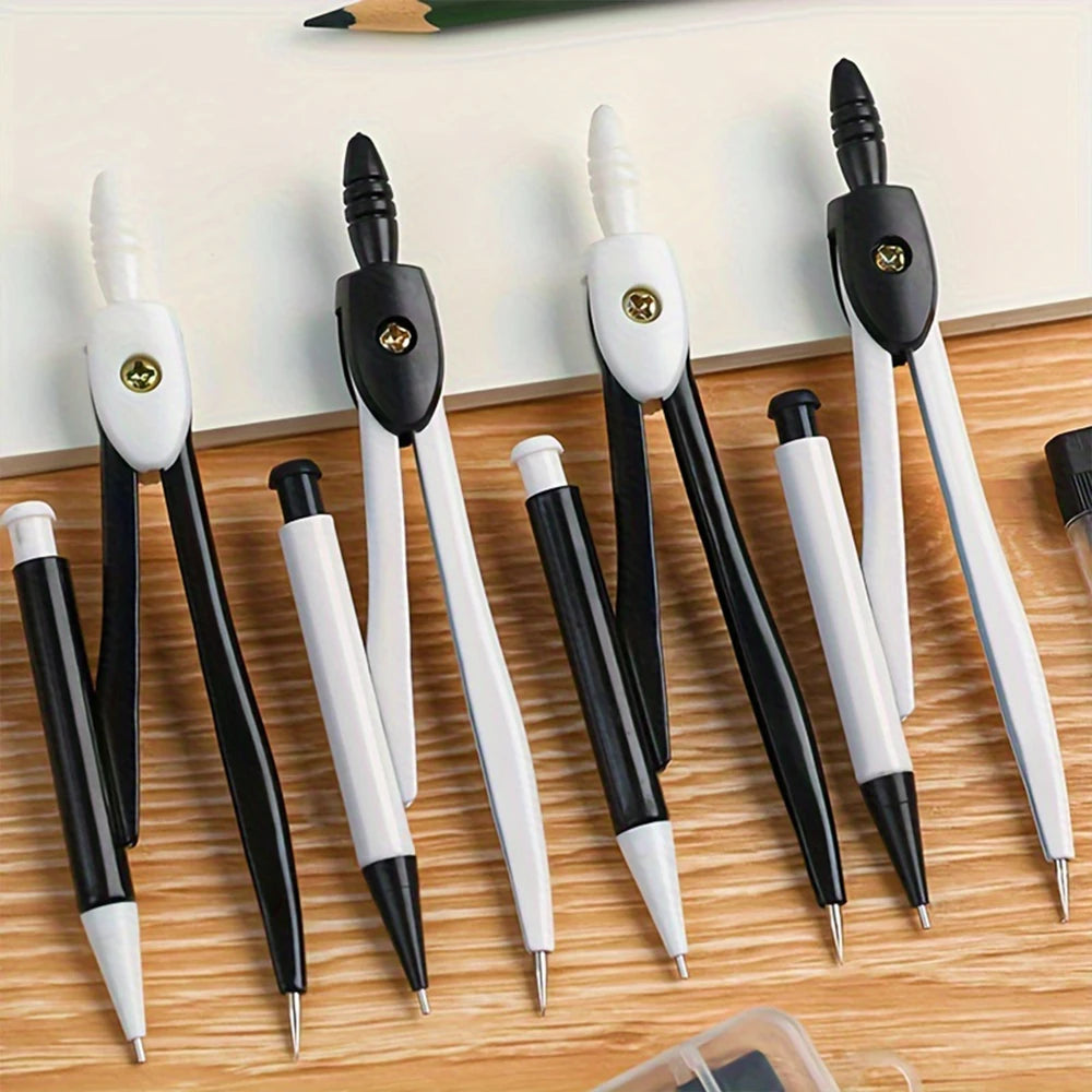 Creative Minimalist Exam Compass Set for Office Drawing, Math Teaching & Industrial Design