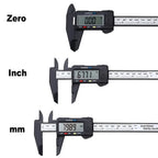 150mm 100mm Electronic Digital Caliper Carbon Fiber Dial Vernier Caliper Gauge Micrometer Measuring Tool Digital Ruler