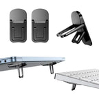 2PCS Adjustable Riser Cooling Bracket, Suitable for Laptops, Tablets, Foldable Laptop Brackets, Portable Laptop Brackets