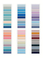 6pcs Mixed Color Sticky Index Tab, Simple Multi-purpose Index Tab For Page Marking Classify File
