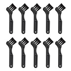 Small Multi-function Brush Razor Cleaning Brush Keyboard Dust Nylon Black Plastic Brush Computer Keyboard Dust Removal Tool