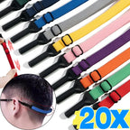 Adjustable Elastic Strap For Sports Glasses, Anti-Slip Band For Glasses, Safe Grip For Basketball, Running, Outdoor Activities