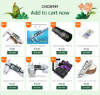Electronic Digital Caliper HD Full Screen Full Metal 0-150/200/300mm Stainless Steel Vernier Caliper Precise Measurement Tool