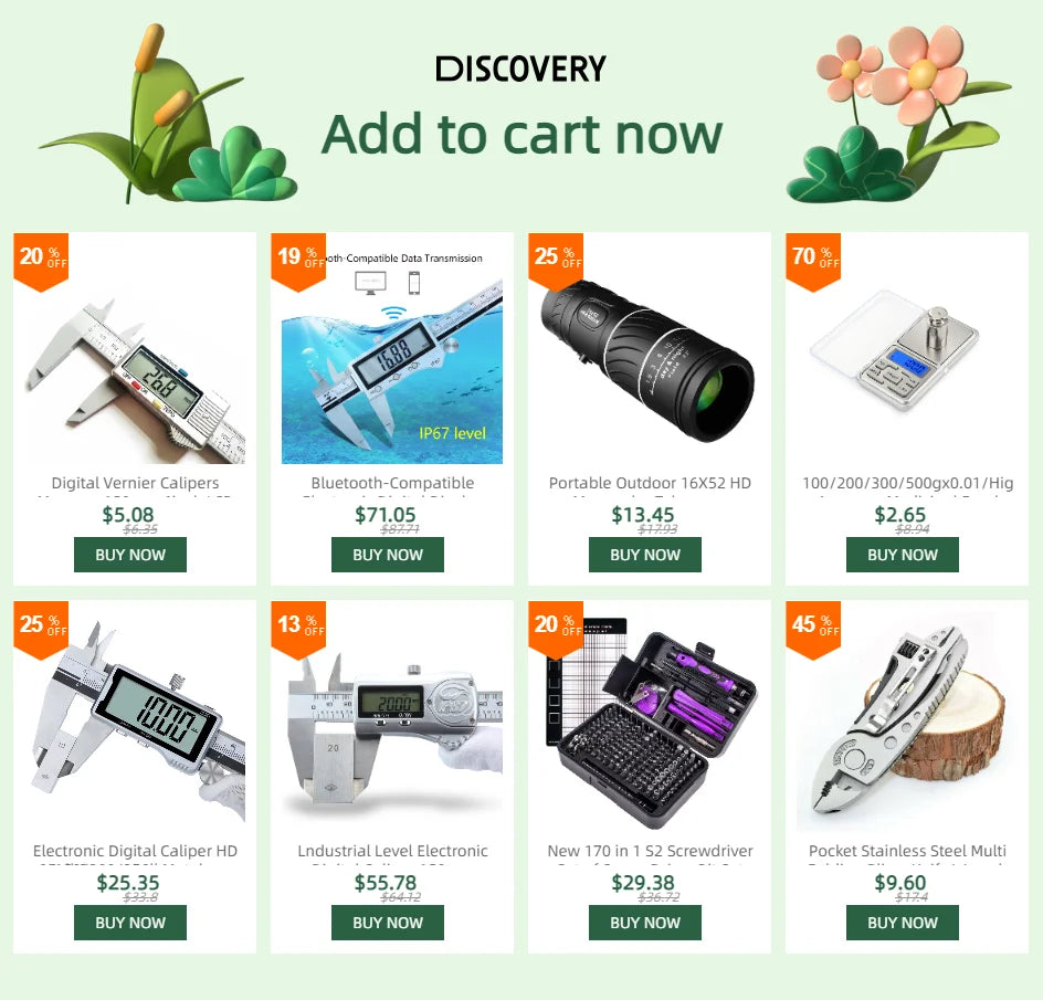 Electronic Digital Caliper HD Full Screen Full Metal 0-150/200/300mm Stainless Steel Vernier Caliper Precise Measurement Tool