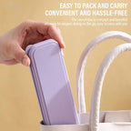 3In1 Wheat Straw Dinnerware Set Portable Reusable Cutlery Sets Knife Fork Spoon Chopsticks Travel Utensil Box Camping Tableware