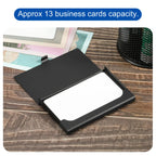 1/2/3Pcs Business Card Holder Metal Box Cover Credit Card Holder Aluminum Alloy Flip Cover Slim Name Cards Case for Women Men
