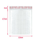 50Pcs Bubble Mailers White Poly Bubble Mailer Self Seal Padded Gift Bag Packaging Envelope Bags Book Shipping Package Bag