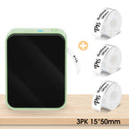 Wireless Bluetooth Label Printer Portable Thermal Printer Marklife P15 Inkless Labeling Machine Mini Label Maker P15 Sticker